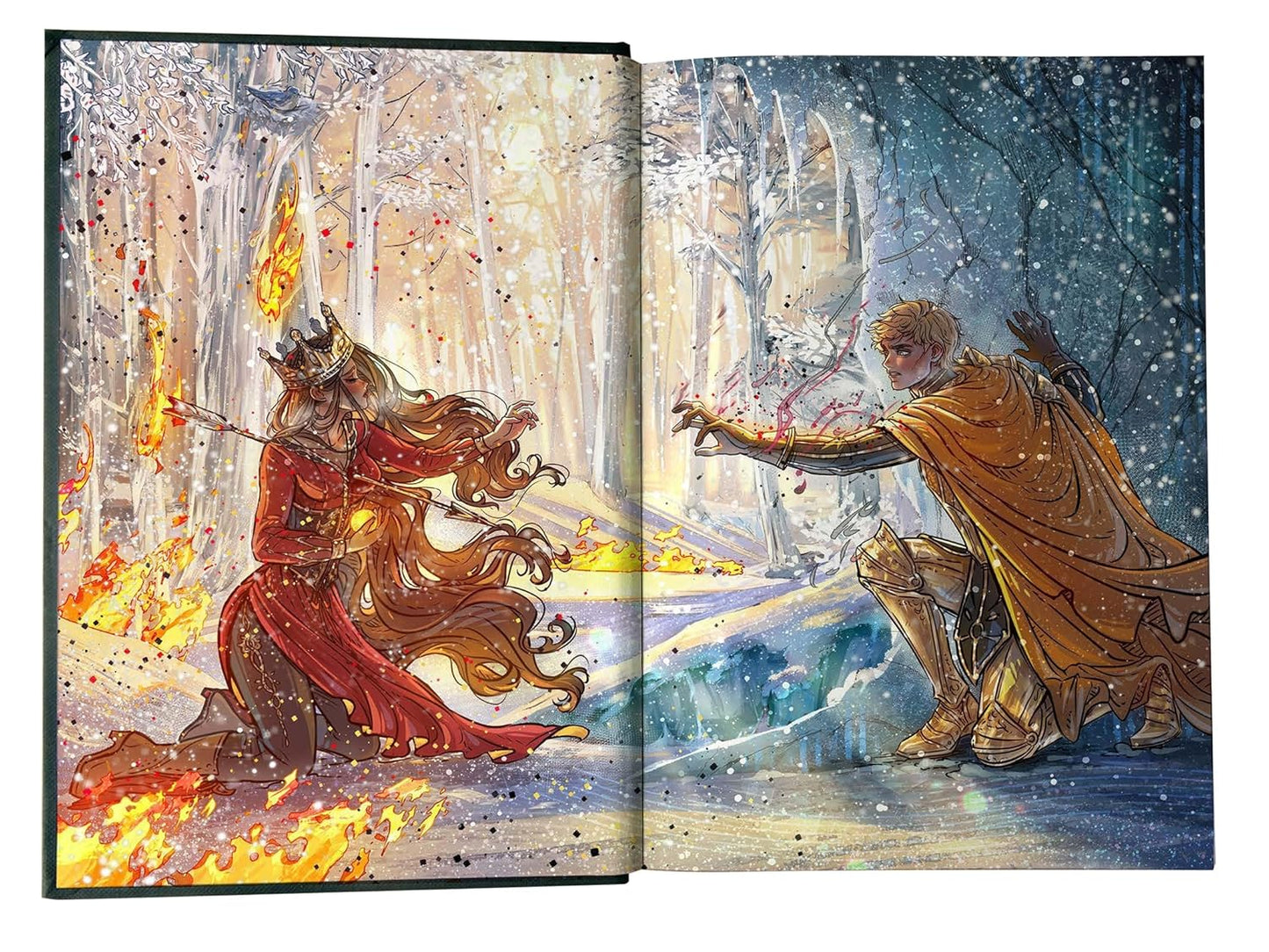 Grim and Oro: Duelling Crowns Edition (A Lightlark Saga Deluxe Companion Book)