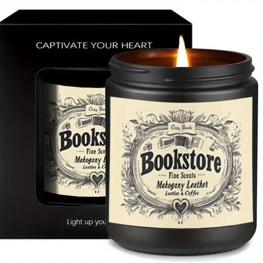 Bookstore Candle