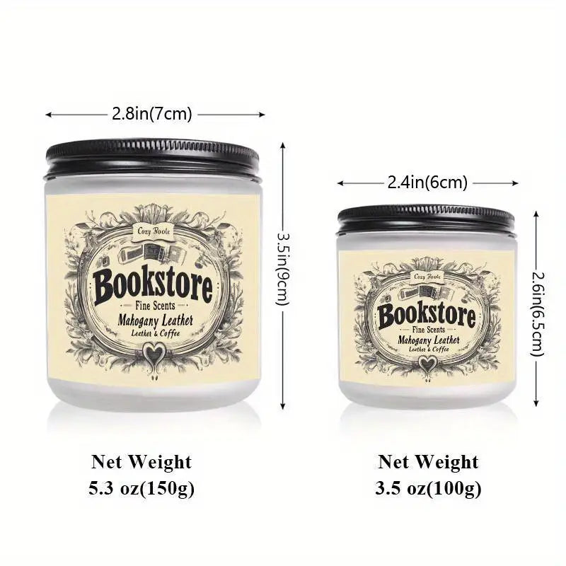 Bookstore Candle