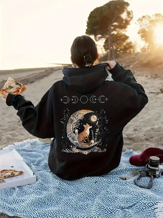 Fox & Moon Hoodie