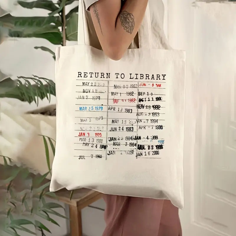 Library Card Tote Bag