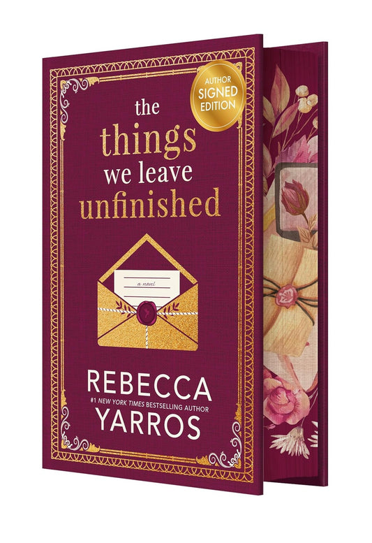 The Things We Leave Unfinished Signed Deluxe Edition