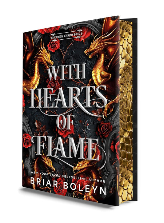 With Hearts of Flame Deluxe Edition (Bloodwing Academy Book 4)